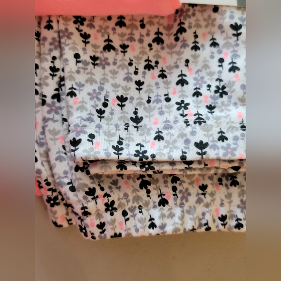 NWT Carters 2-pack Infant Girls  Pants 3-6 Months - Picture 4 of 7